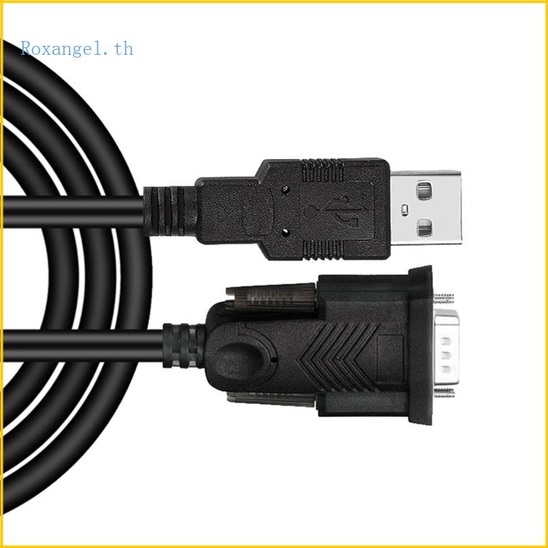ROX USB to RS232 9Pin Serial Adapter Cable USB to Serial Adapter Cable USB to 9Pin Serial Converter 