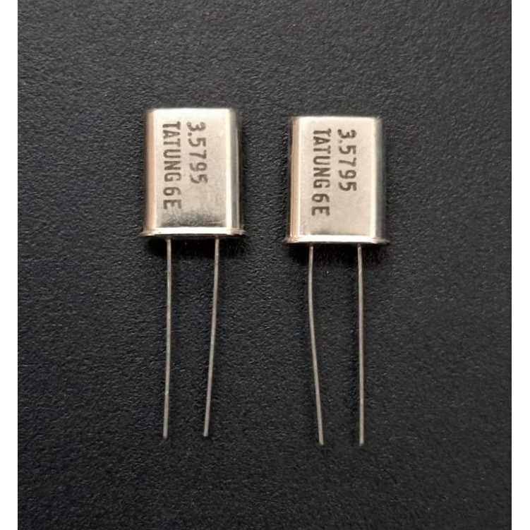 SPaRePaRt Crystal Quartz Crystal Oscilator TATUNG 3.5795 Mhz