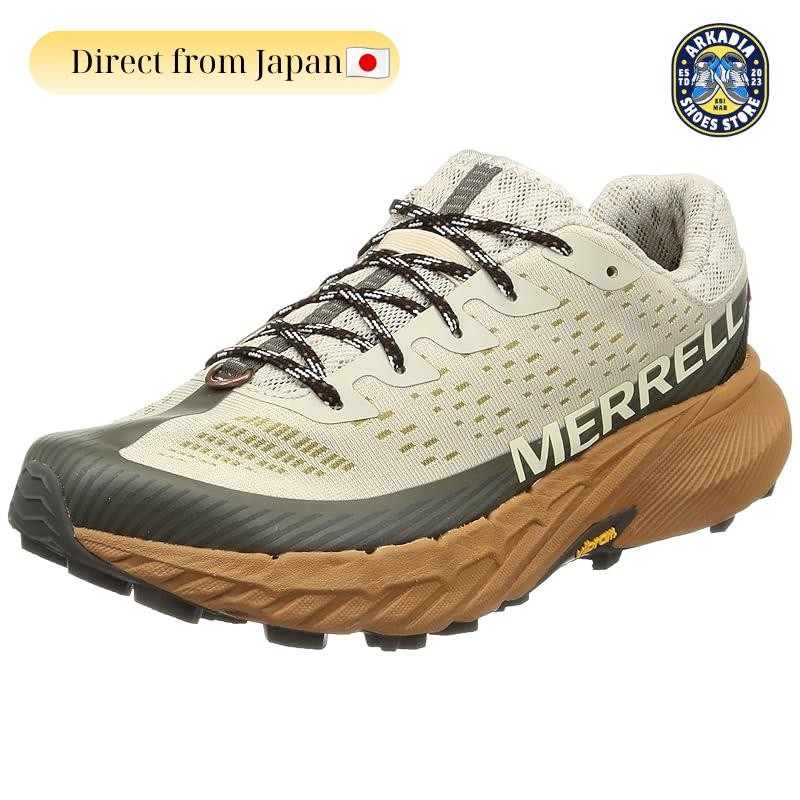 [Merrell] รองเท้าวิ่ง AGILITY PEAK 5 Mens OYSTER/OLIVE 30.0 cm 2E [Merrell] รองเท้าวิ่ง AGILITY PEAK