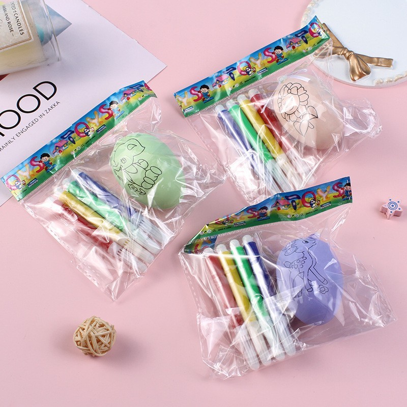 ทําเอง มือทาสีไข่อีสเตอร์ฉลองไข่อีสเตอร์คริสต์มาสอีสเตอร์ไข่ของเล่นเด็กของขวัญเล็กๆ - รูปที่ 6