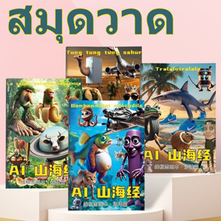 🔥จัดส่ง 12 ชั่วโมง🔥Tung Tung Tung Sahur Sketchbook ตุง ตุง ต…