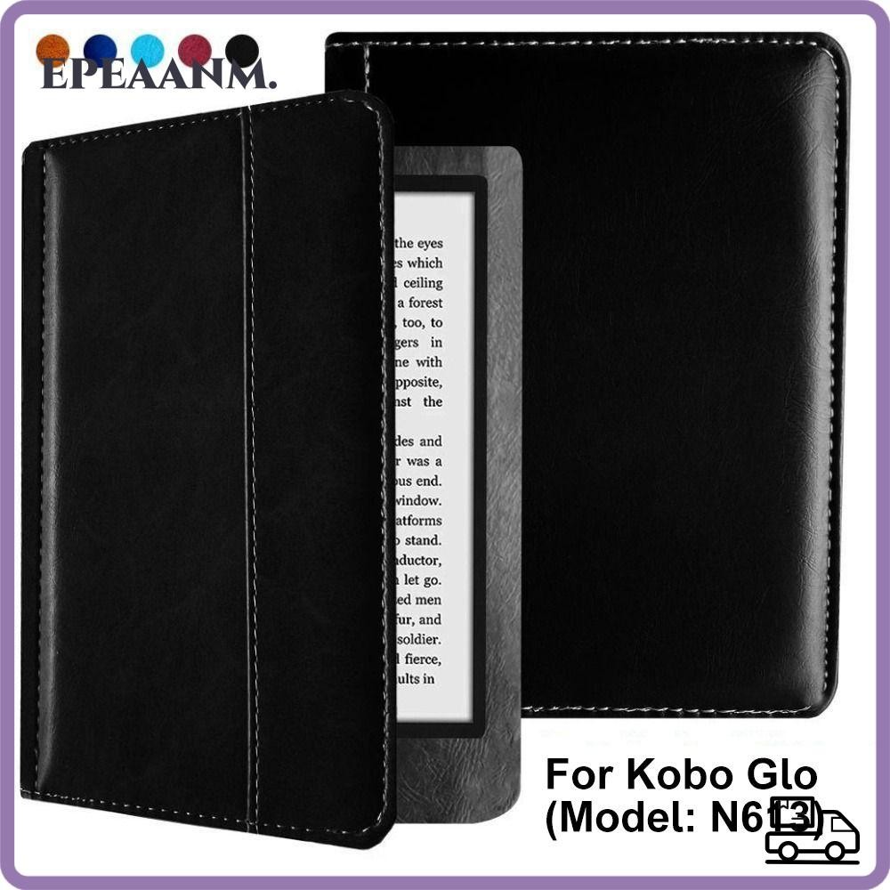 EPEAA E-Reader, 6 นิ้วป้องกันการล่มสลาย N613 ฝาครอบป้องกัน, หนังซับไมโครไฟเบอร์กันกระแทกสําหรับ Kobo