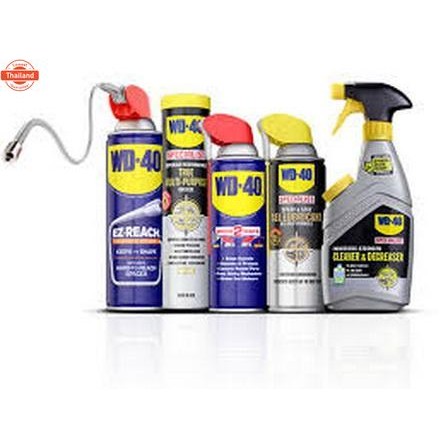 WD-40 สเปรย์หล่อลื่นโซ่ Chain Lube  360 ml.