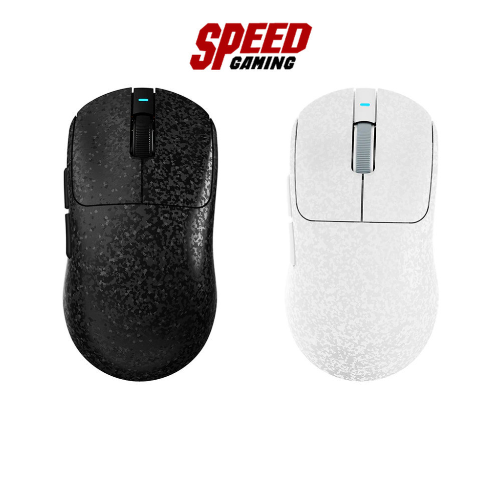 AJAZZ AJ199 | WIRED + 2.4GHZ + BLUETOOTH 24,000DPI 500mAh CARBON Black & White | Mouse (เมาส์) By Sp