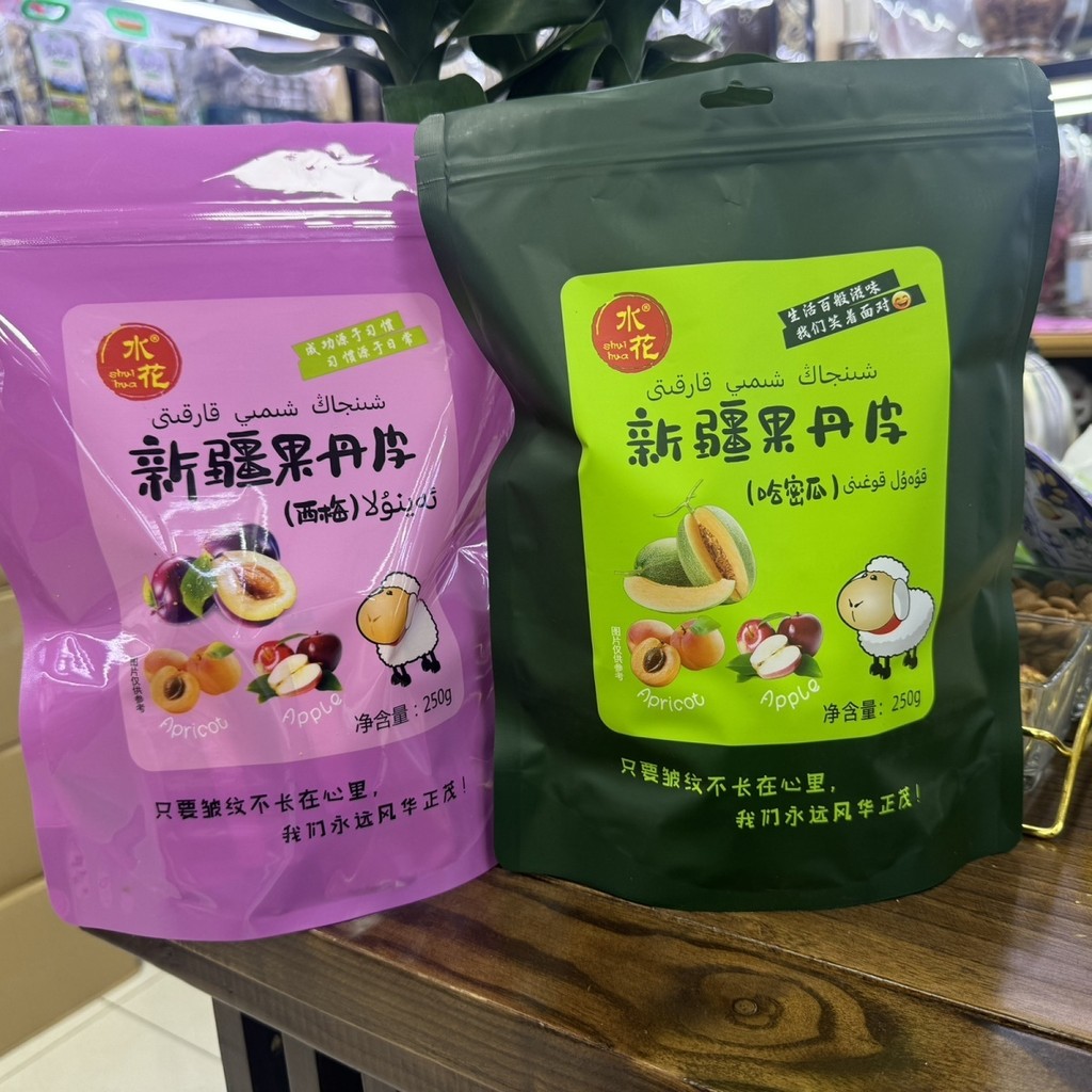 ซินเจียงผลไม้ Danpi ดอกไม้น้ําผลไม้ Danpi รสพลัม รสแคนตาลูป ของว่างสํานักงาน Urumqi ของว่างตรง250901