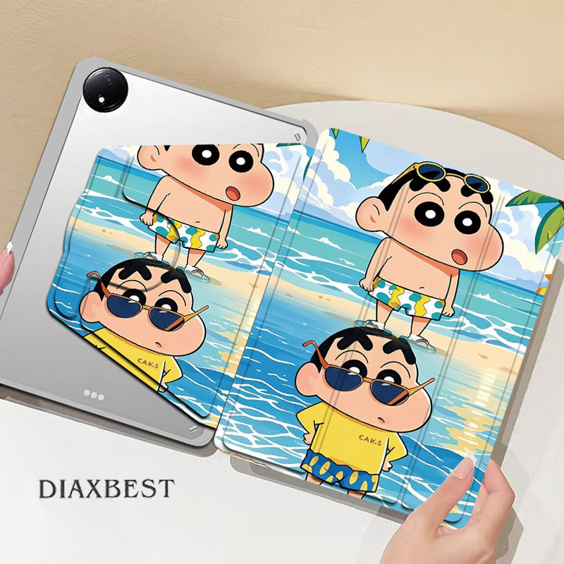 【เตรียมจัดส่ง】เคสฝาพับ สําหรับ Redmi Pad SE 8.7 เคสหมุนได้360 องศาหมุน มีช่องใส่ปากกา