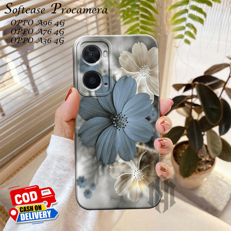 SOFTCASE PRO CAMERA OPPO A36/A76/A96 4G REALME 9i - PRO CAMERA - COOL CASE - SOFTCASE - OPPO SILICON