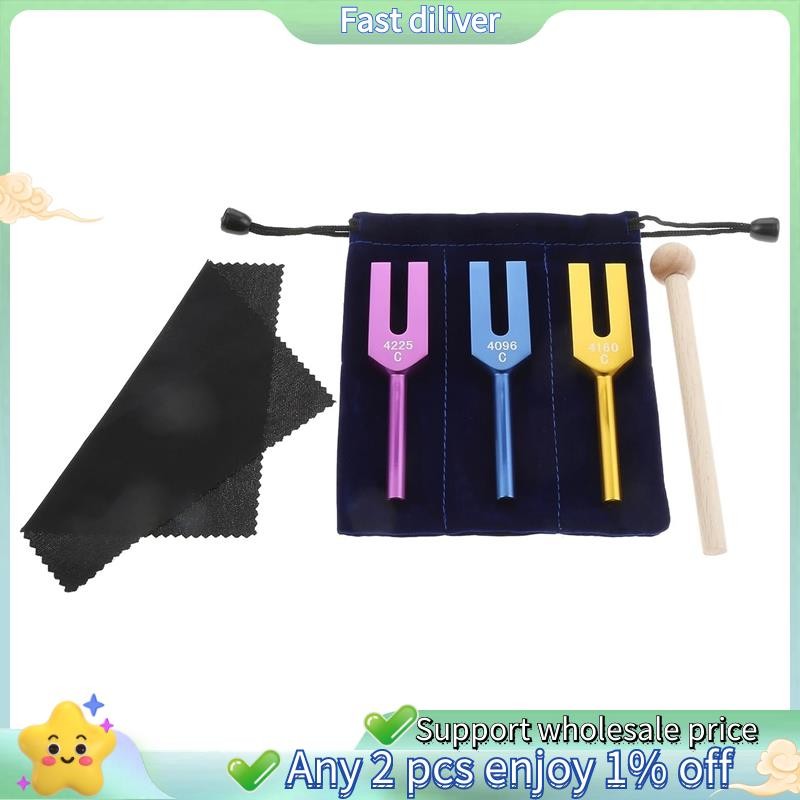 4096 Hz 4160 Hz 4225 Hz ส้อมจูนชุดเครื่องดนตรีส้อมชุด Fit สําหรับ Sound Healing