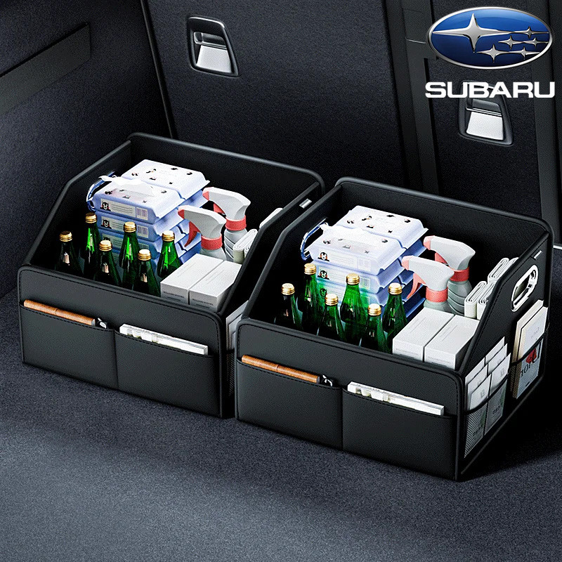 SUBARU Outback Forester XV WRX Wagon Sedan BRZ กล่องเก็บของในรถยนต์ ท้ายรถ กล่องอเนกประสงค์