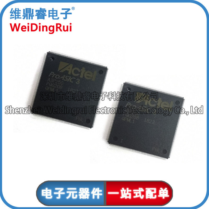 A3P250-PQG208I A3P250 Patch MQFP-208 อุปกรณ์ลอจิกที่ตั้งโปรแกรมได้ใหม่เอี่ยมคลังสินค้าพร้อม