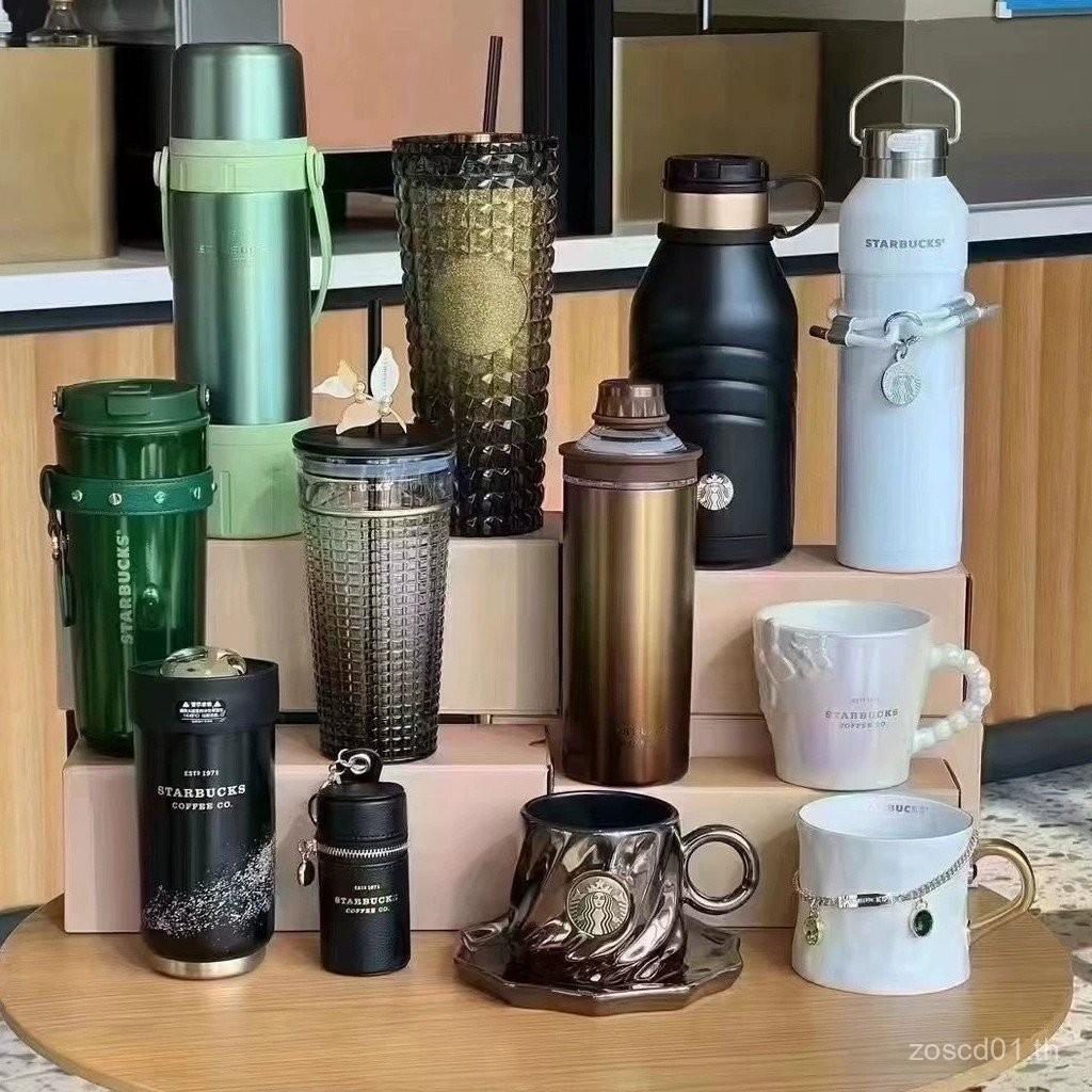 ขายร้อน Starbucks Hand Pour Pot Set Daigou ใหม่ล่าสุดพร้อมบรรจุภัณฑ์เดิม 888 4IM5