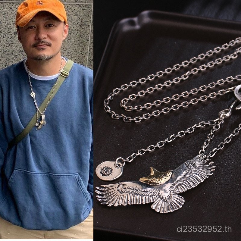 สร้อยคออีเกิล สไตล์ Takahashi Goro Taikou S925 สำหรับผู้ชาย