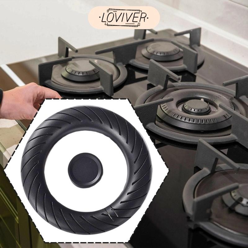 2x แก๊ส Burner เปลวไฟหมวก Cooktop อุปกรณ์เสริมห้องครัว Burner ครอบคลุม
