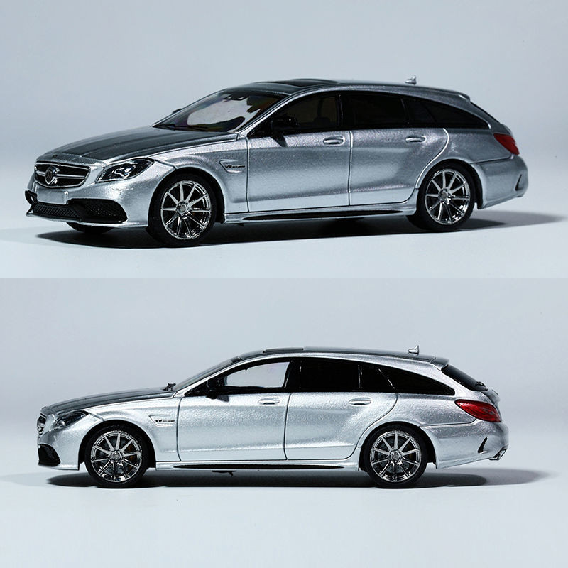 KING MODEL 1:64CLS63 ยิงเบรกรถเกียร์จําลองความเร็วโลหะผสมโลหะผสมโลหะผสม