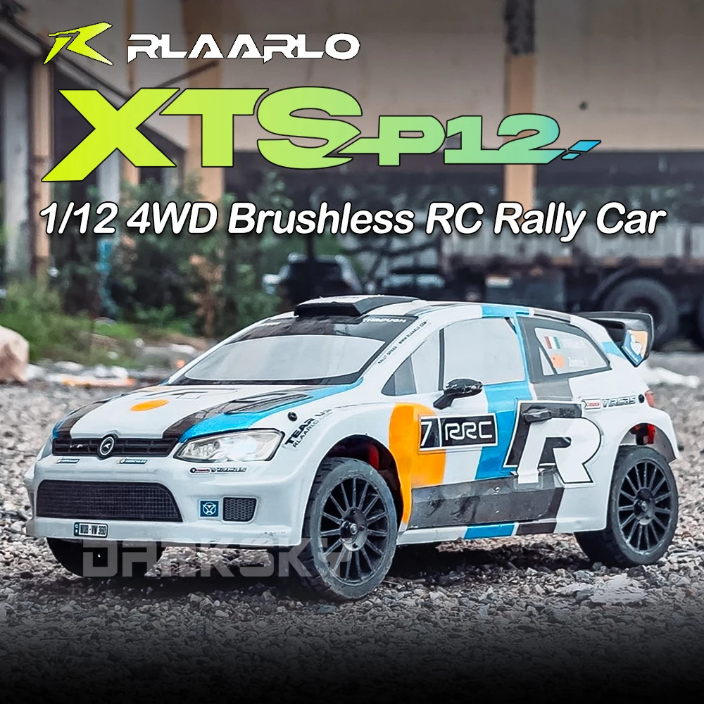Rlaarlo XTS-P12 4WD Brushless RC Rally รถ 1/12 รีโมทคอนโทรลไฟฟ้ารุ่นรถยนต์ RTR ของเล่นเด็กผู้ใหญ่