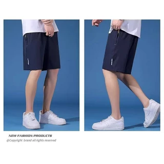 กางเกงขาสั้นผู้ชายไซส์ใหญ่ 3PCS กางเกงวอร์ม ผู้ชาย ทำจากผ้าไหมเย็น ระบายอากาศ กางเกงไซส์ใหญ่