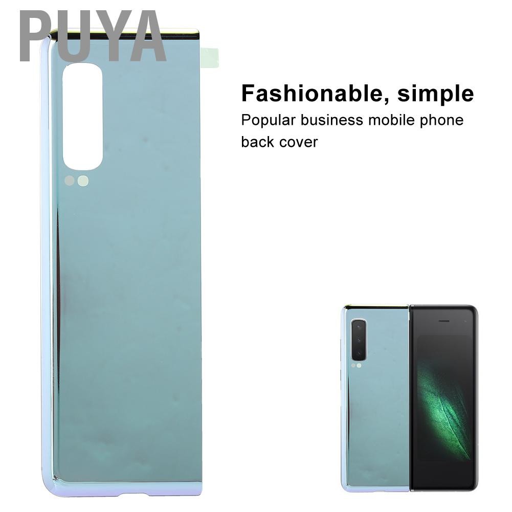 puya-th แฟชั่นง่ายโทรศัพท์มือถือแบตเตอรี่กระจกหลังฝาครอบด้านหลังการเปลี่ยนที่อยู่ด้านหลังสำหรับ Sams
