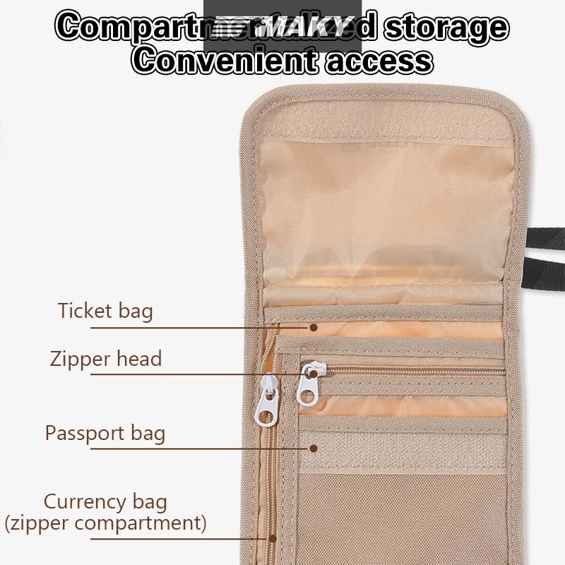 LLP กระเป๋าคล้องคอกันน้ำ พกพาสะดวกสำหรับเดินทางและกิจกรรมกลางแจ้ง