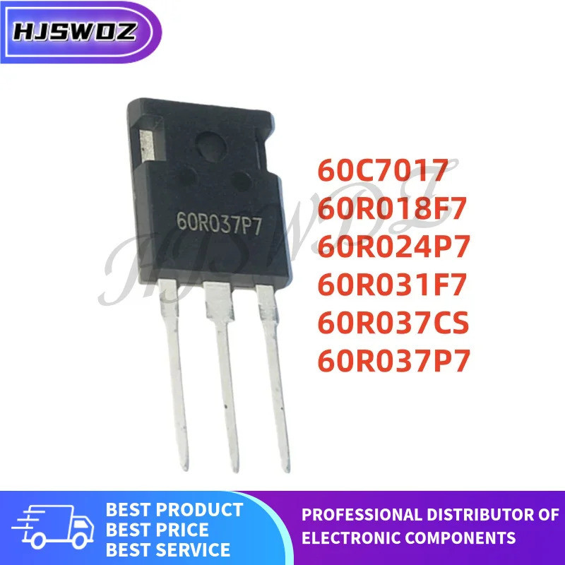 1-5PCS 60C7017 60R018F7 60R024P7 60R031F7 60R037CS 60R037P7 IPW60C7017 IPW60R018F7 IPW60R024P7W60R24
