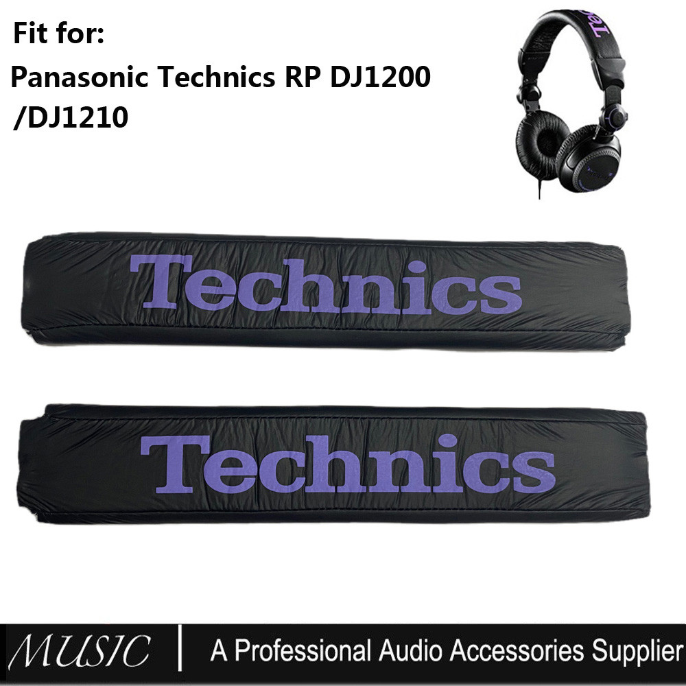 ที่คาดผมทดแทนสําหรับ Technics RP DJ1200 DJ1210 หูฟังแผ่นรองหูฟัง Earmuffs Headband Pad