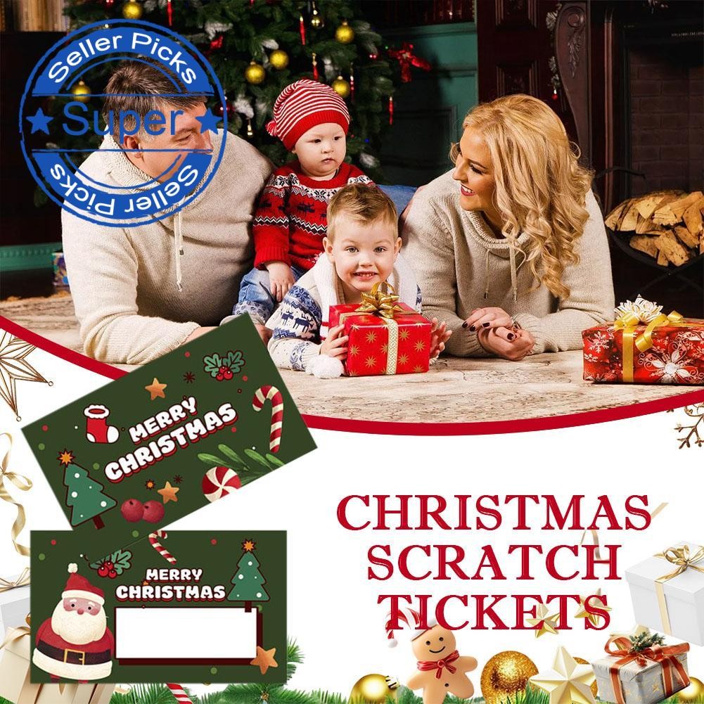 Christmas Scratch Fun Love Redemption Lottery Scratch กิจกรรมรางวัลปาร์ตี้คูปอง E1