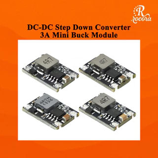 โมดูลแปลงไฟ DC-DC 3A มินิ ลดแรงดันไฟ รถยนต์ 6V 9V 12V-30V เป็น 3.3V 5V 9V 12V บอร์ดจ่ายไฟปรับค่าได้
