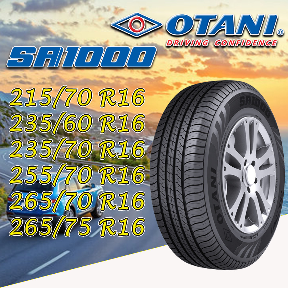 ยางรถยนต์ 265/75R16 ,265/70R16 ,255/70R16 ,235/70R16 ,235/60R16 ,215/70R16 ,245/70R16  รุ่น SA1000 O