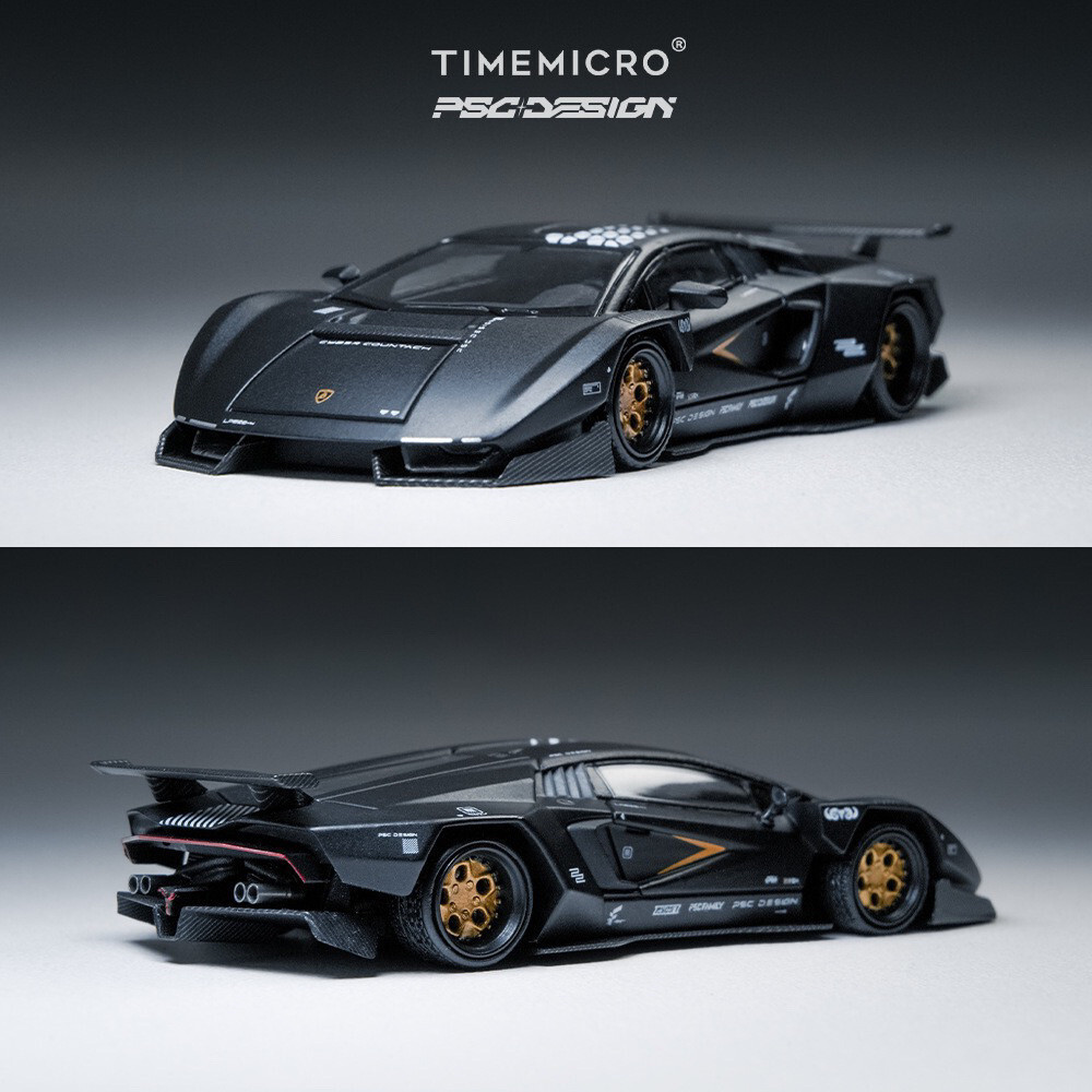 [Sg Seller]TTM CoBranded PSC DESIGN 1: 64 Lamborghini New Contash North Exhibition Limited Alloy Car