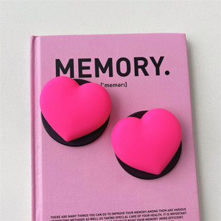 เกาหลีน่ารัก Rose Red Love Heart สําหรับโทรศัพท์ Magnetic Gr…