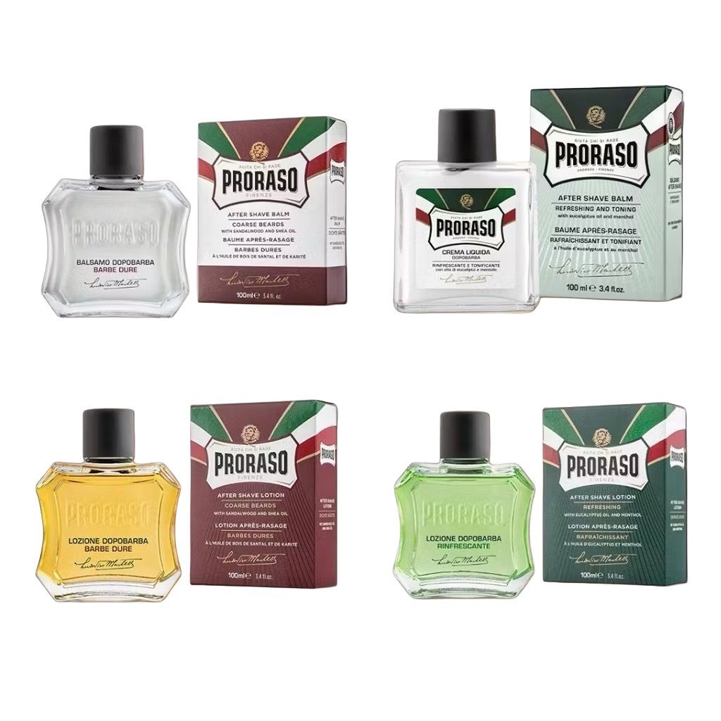 พร้อมส่ง Proraso Firenze After Shave Balm & Lotion 100ml.สำหรับผิวหลังการโกน ผิวเนียนนุ่ม