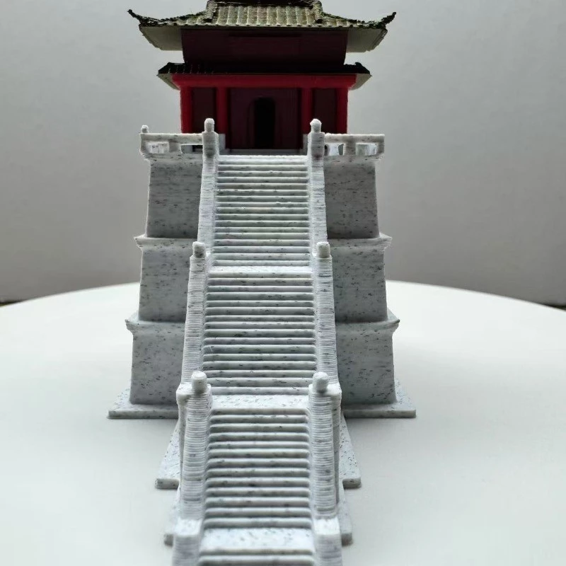ของตกแต่งตู้ปลา Fengtiantai สถาปัตยกรรมโบราณ ภูมิทัศน์บอนไซ thumbnail 5