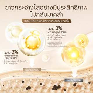 CARSLAN SKIN BRIGHTENING SERUM เซรั่มบำรุงผิวปรับสภาพผิวที่แลดูเหลืองหมองคล้ำให้กระจ่างใส ลดเลือนจุดด่างดำ มีงานวิจัย