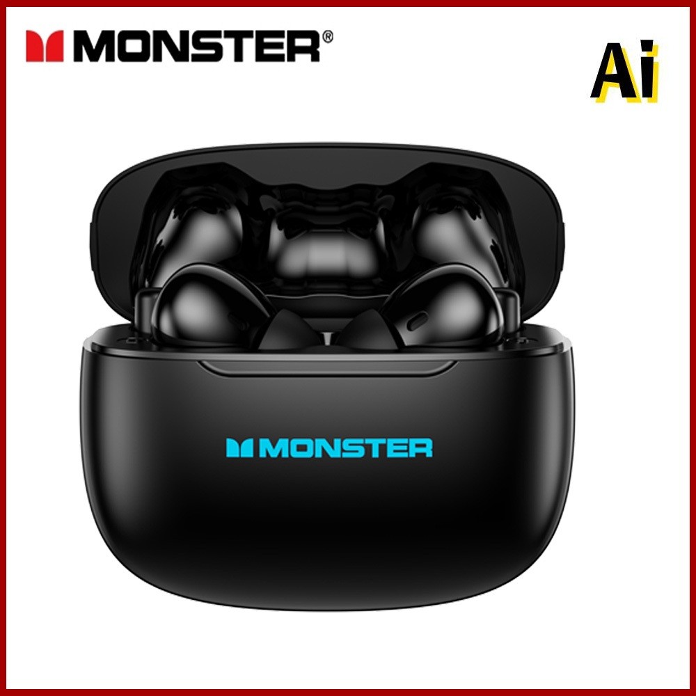 Monster XKT26 ANC AI Translator หูฟัง 100 + ภาษาบลูทูธ 5.4 HD โทร Latency ต่ําลดเสียงรบกวนสําหรับเล่