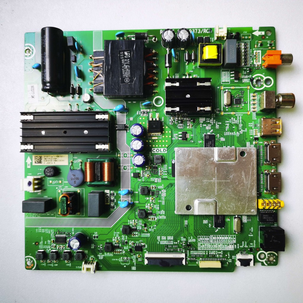 Haixin HZ50E3D HZ58E3D เมนบอร์ด RSAG7.820.9373 พร้อมหน้าจอ HD500 580X1U01