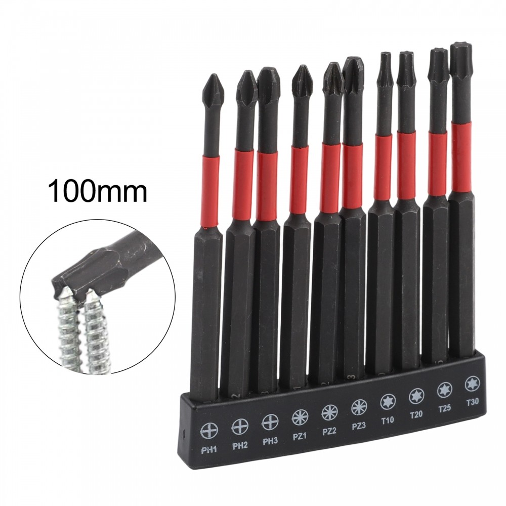 ประแจแม่เหล็ก Bits สําหรับ PZ1 ขนาดสําหรับ PZ3 ขนาดสําหรับ T20 ขนาดสําหรับ T30 ขนาด