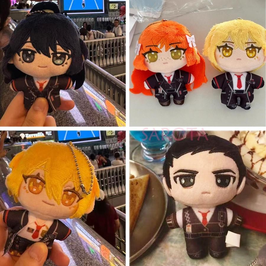 Limbus Company Hong Lu/Ishmael ตุ๊กตาตุ๊กตาอุปกรณ์ต่อพ่วงเกมพวงกุญแจผ้าฝ้ายของเล่น