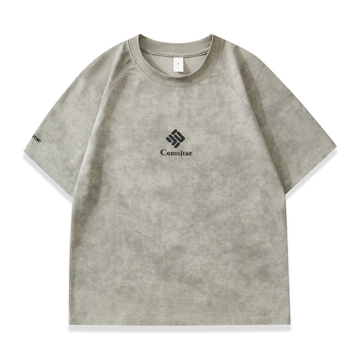 2025 NEW Nianchuan Heavyweight Short Sleeve T-Shirt for Men Summer 2025 New Loose Fit Versatile Yout