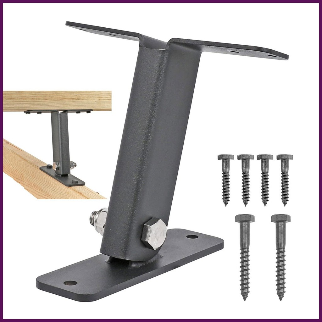Pergola Roof Riser 3X Pergola Bracket หลังคาสแตนเลส Riser Weatherproof Bracket ปรับมุม Patio haiotap