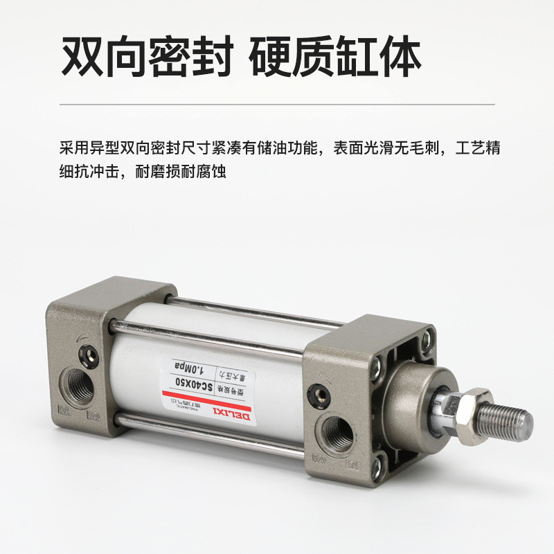 Delixi กระบอกลม SC50-25-50-75-100-200-300-400-500-600-700-800S