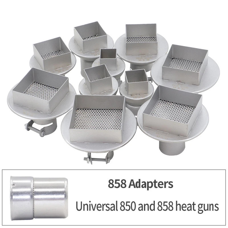 1pcs BGA หัวฉีด SMD บัดกรีหัวฉีด 850/858 universal hot air gun สถานีบัดกรีหัวฉีด YIHUA 853AAA SAIKE 