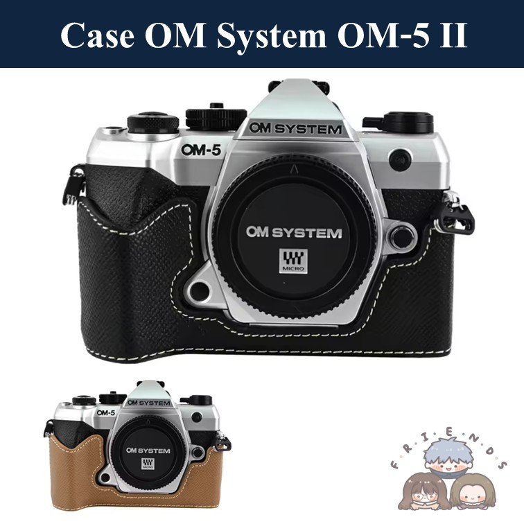 Case สำหรับ OM System OM-5 II / เคส OM System OM-5 Mark II / เคส OM5m2 CASE / เคส OM-5II Half case /