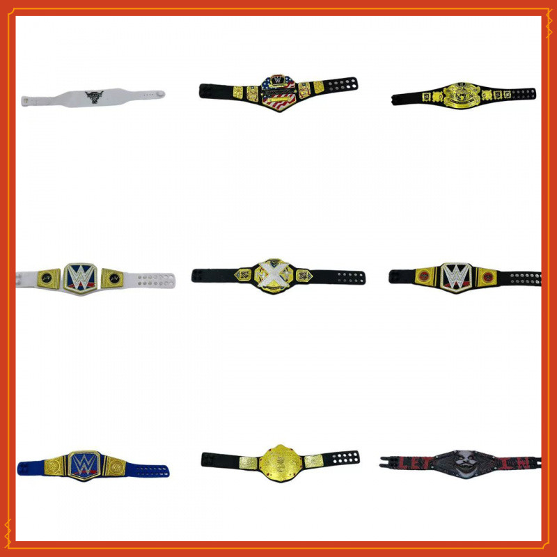 WWE Figure Wrestler Doll Championship Belt 6-7 นิ้ว Action Figure Gold Belt