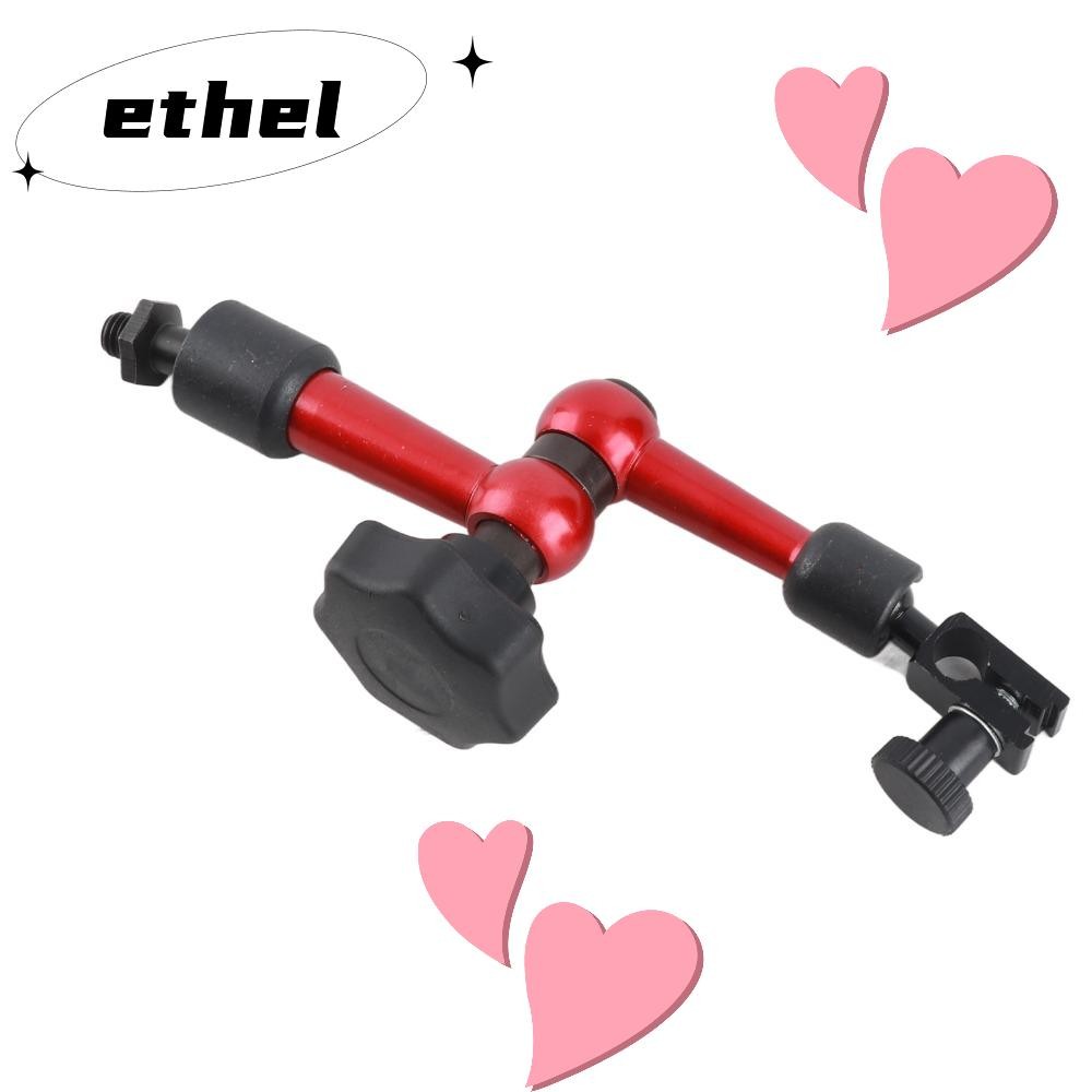 ETHEL ขาตั้งแขนยืดหยุ่น,อลูมิเนียมอัลลอยด์ M5 Thread Universal Base Holder, Stable High Hardness Adj