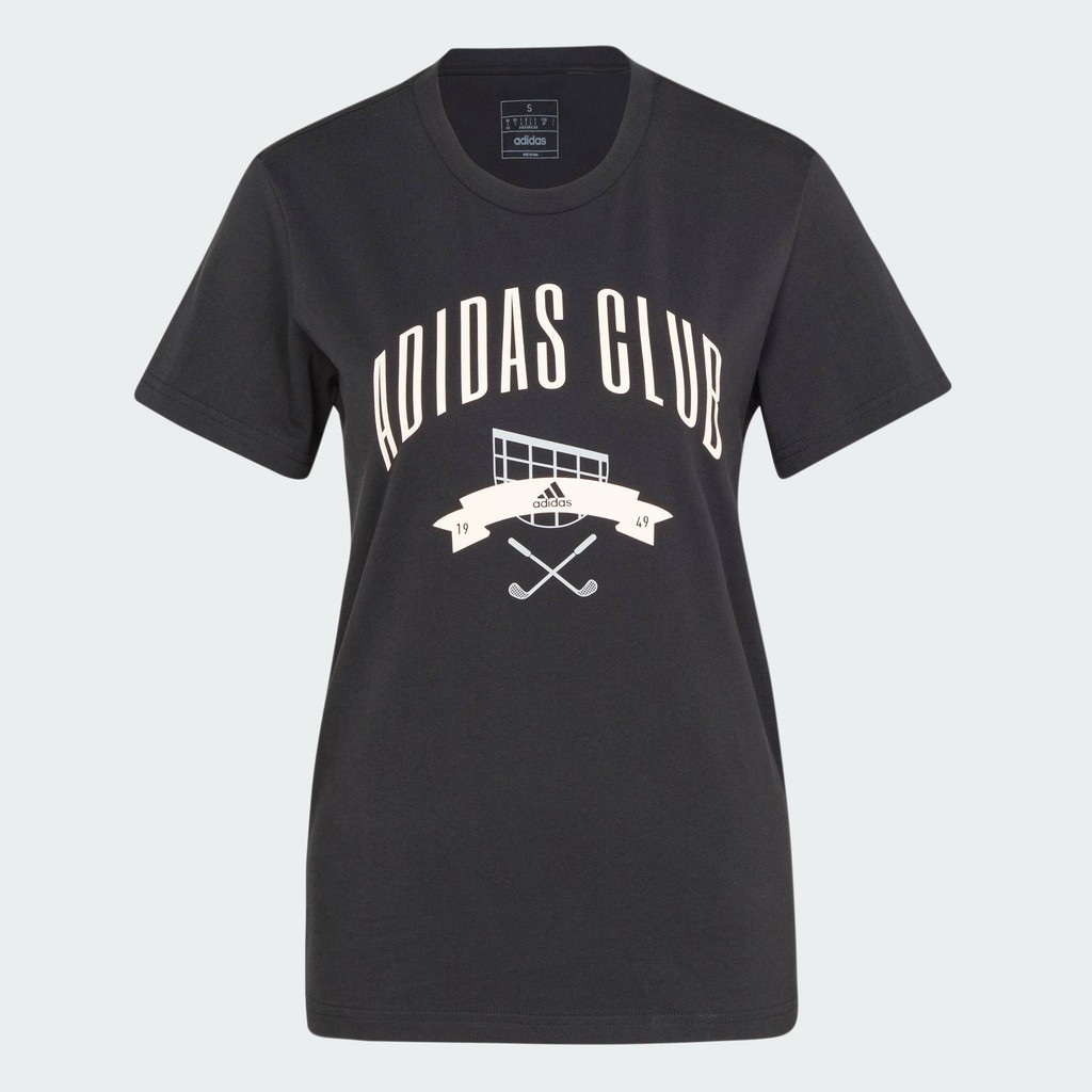 adidas ไลฟ์สไตล์ เสื้อยืดพิมพ์ลาย Brand Love ผู้หญิง สีดำ IT1423