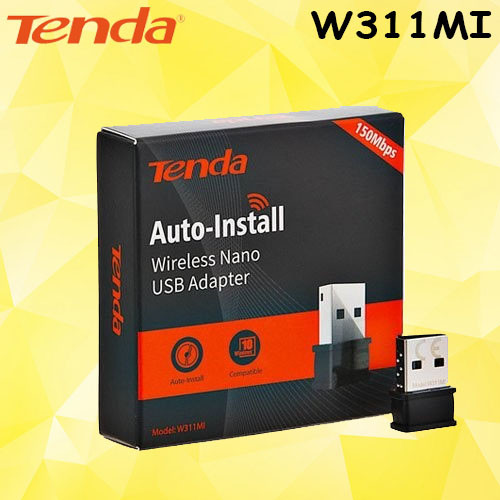 TENDA W311MI อะแดปเตอร์ USB ไร้สาย PICO 150Mbps