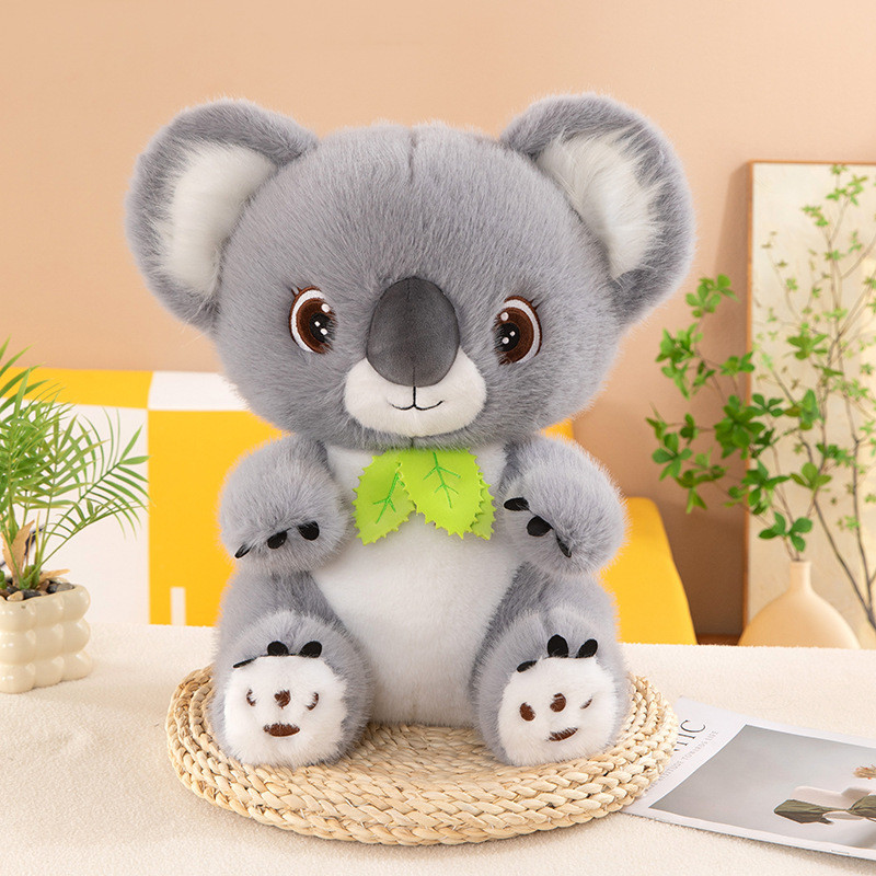 จําลอง Koala ตุ๊กตาของเล่นตุ๊กตาน่ารัก Ragdoll ออสเตรเลียต้นไม้ Wombat ตุ๊กตาเด็กของขวัญขายส่ง