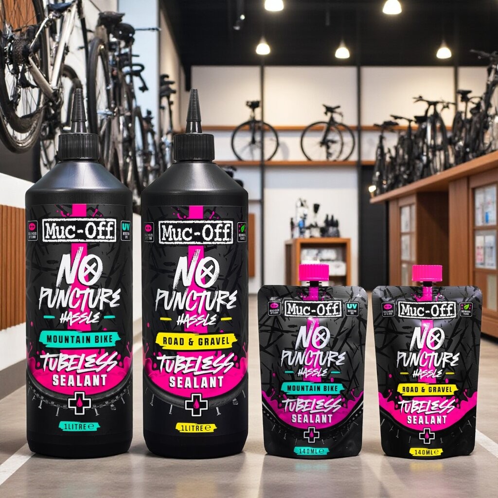 [MUC-OFF] - น้ำยากันรั่วยาง TUBELESS - TUBELESS SEALANT - 1000ml