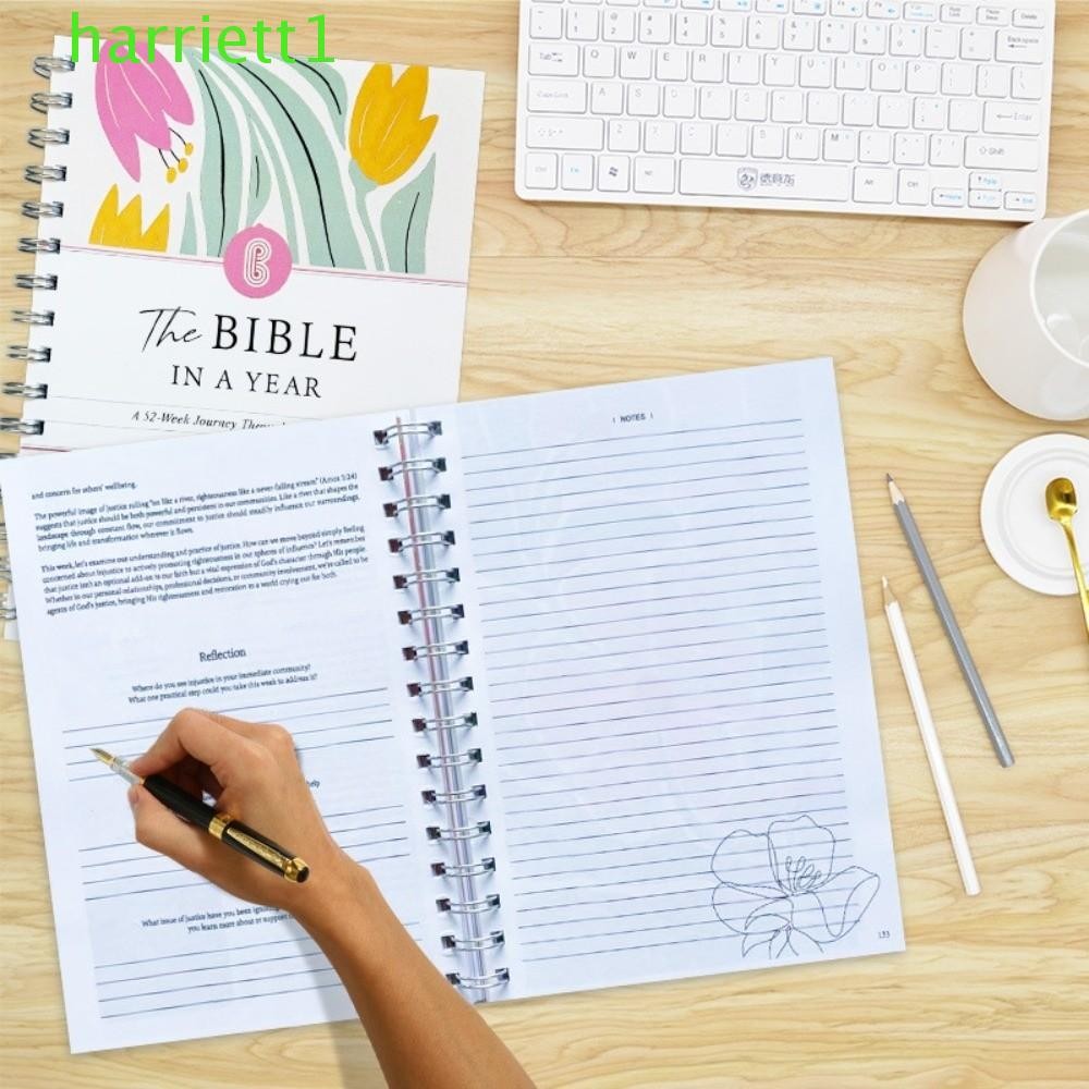 HARRIETT สมุดบันทึกคําศัพท์ศึกษา 52-Week ผ่าน Gods ขนาด A5