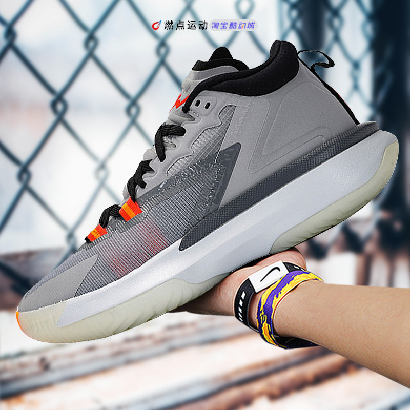 AIR JORDAN ZION 1 Fat Tiger Sion Generation Mens Sports Practical Combat รองเท้าบาสเก็ตบอล DA3129-00