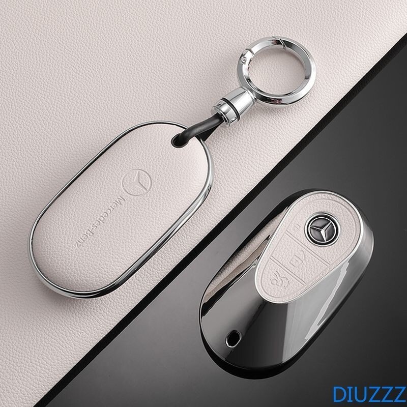 Tpu + หนังกุญแจรถเหมาะสําหรับ Benz 2022 C S-Class W206 W223 S350 C260 C300 S400 S4